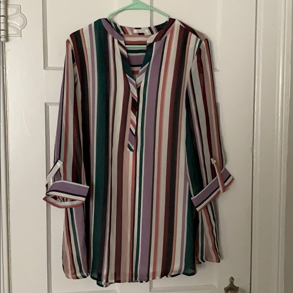 Ava James Striped blouse